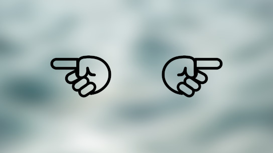 Back-to-front navigation on blogs